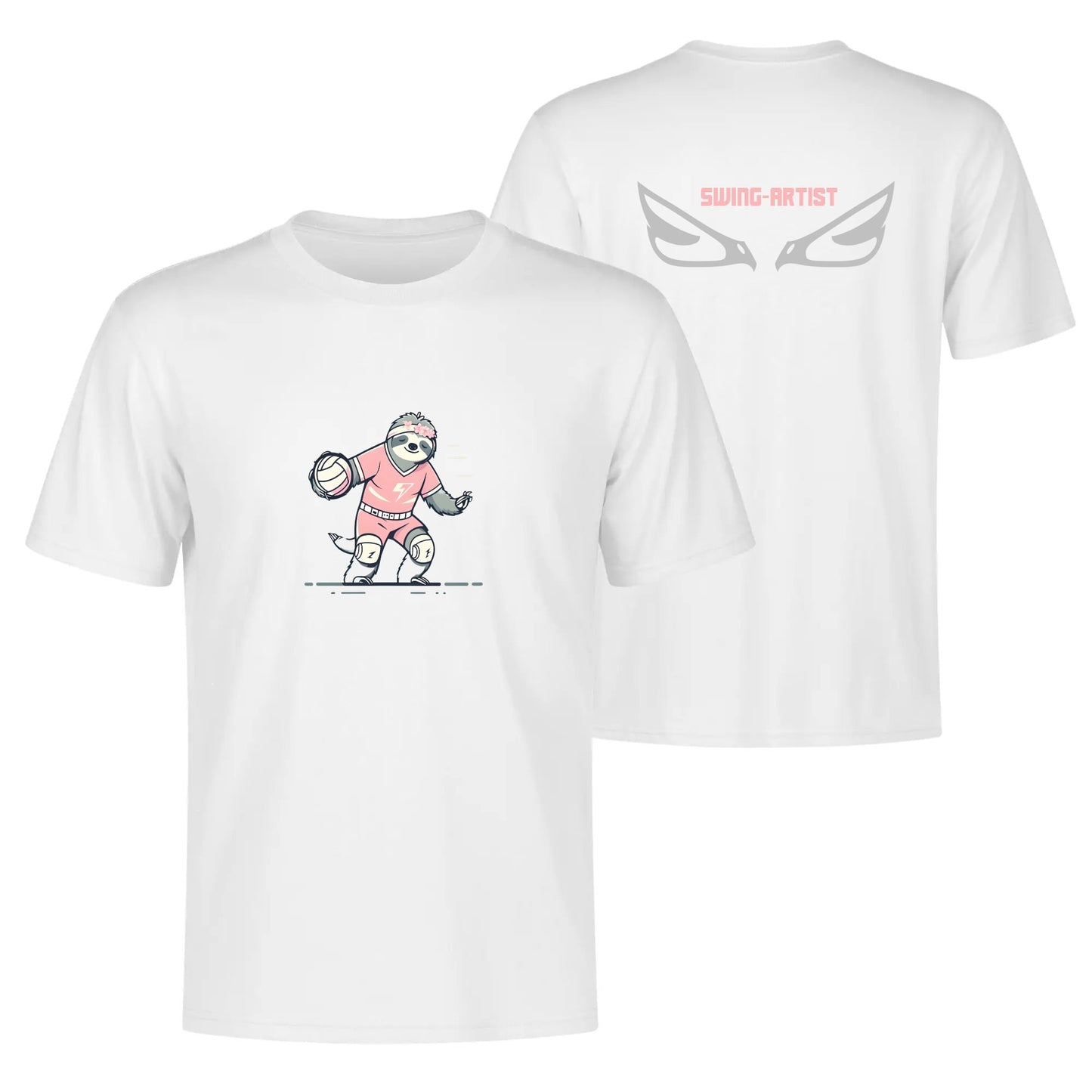 Swing Artist Style: Slow Motion Volleyball T-Shirt - Unisex Fit