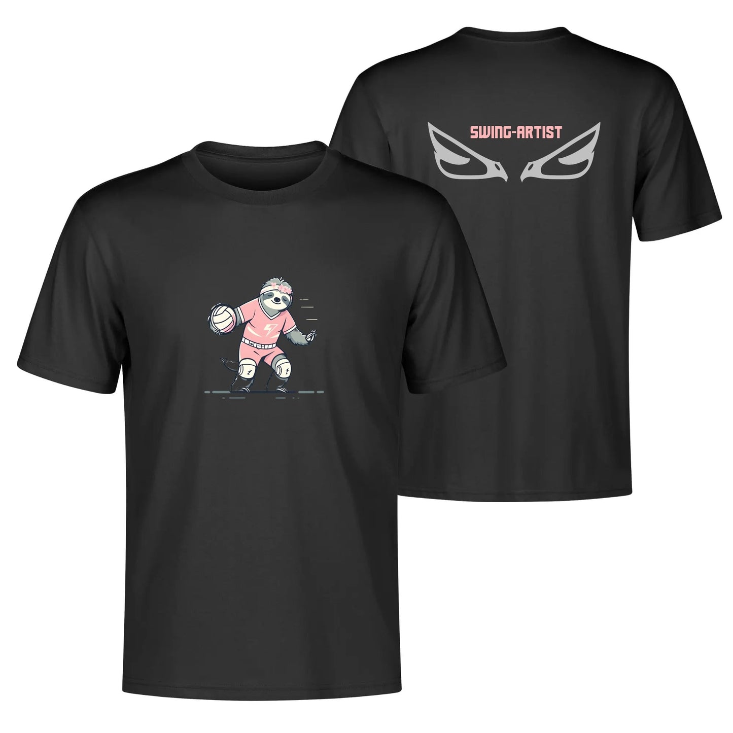Swing Artist Style: Slow Motion Volleyball T-Shirt - Unisex Fit