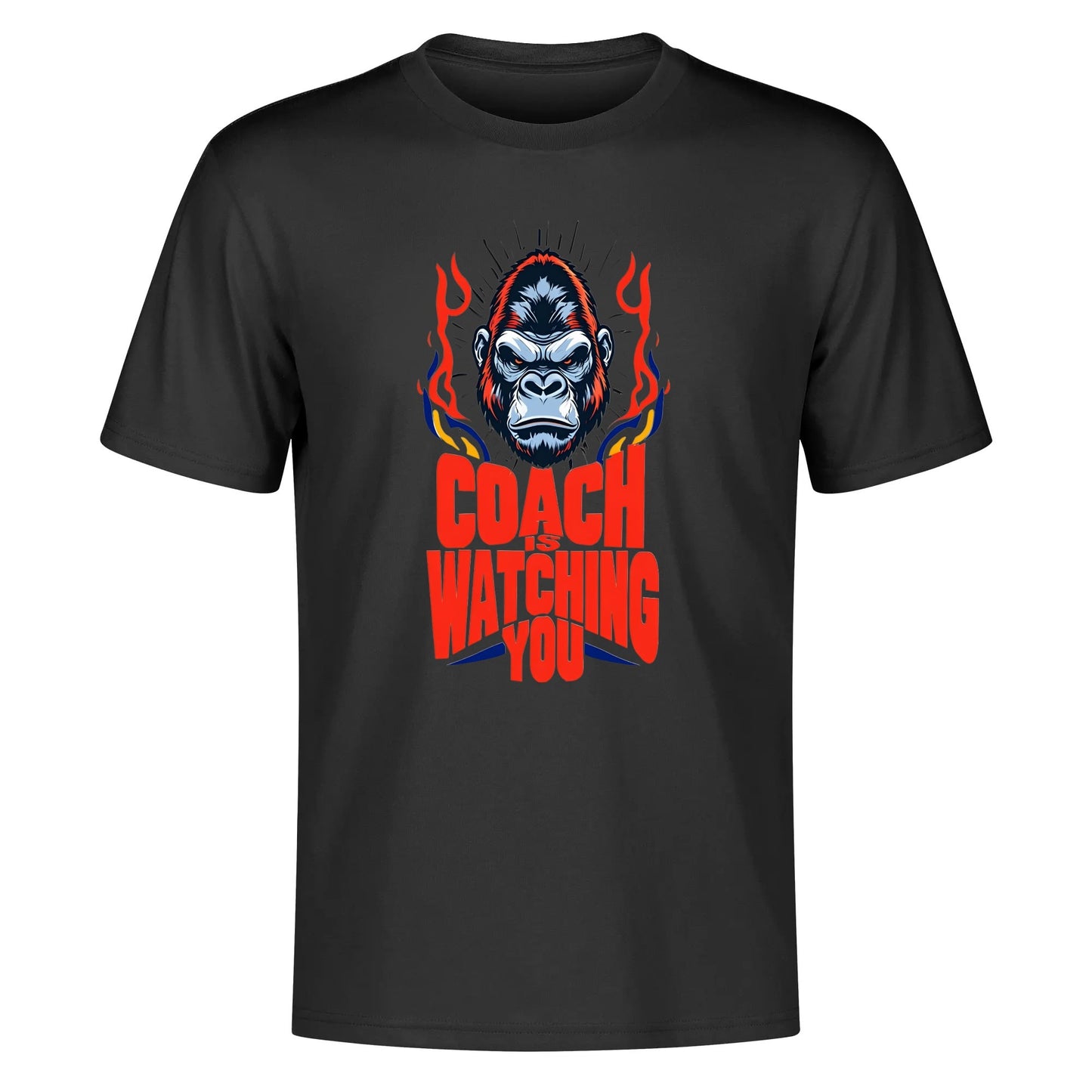 Coachs Eye on You: Swing Artists Vintage Gorilla Volleyball T-Shirt