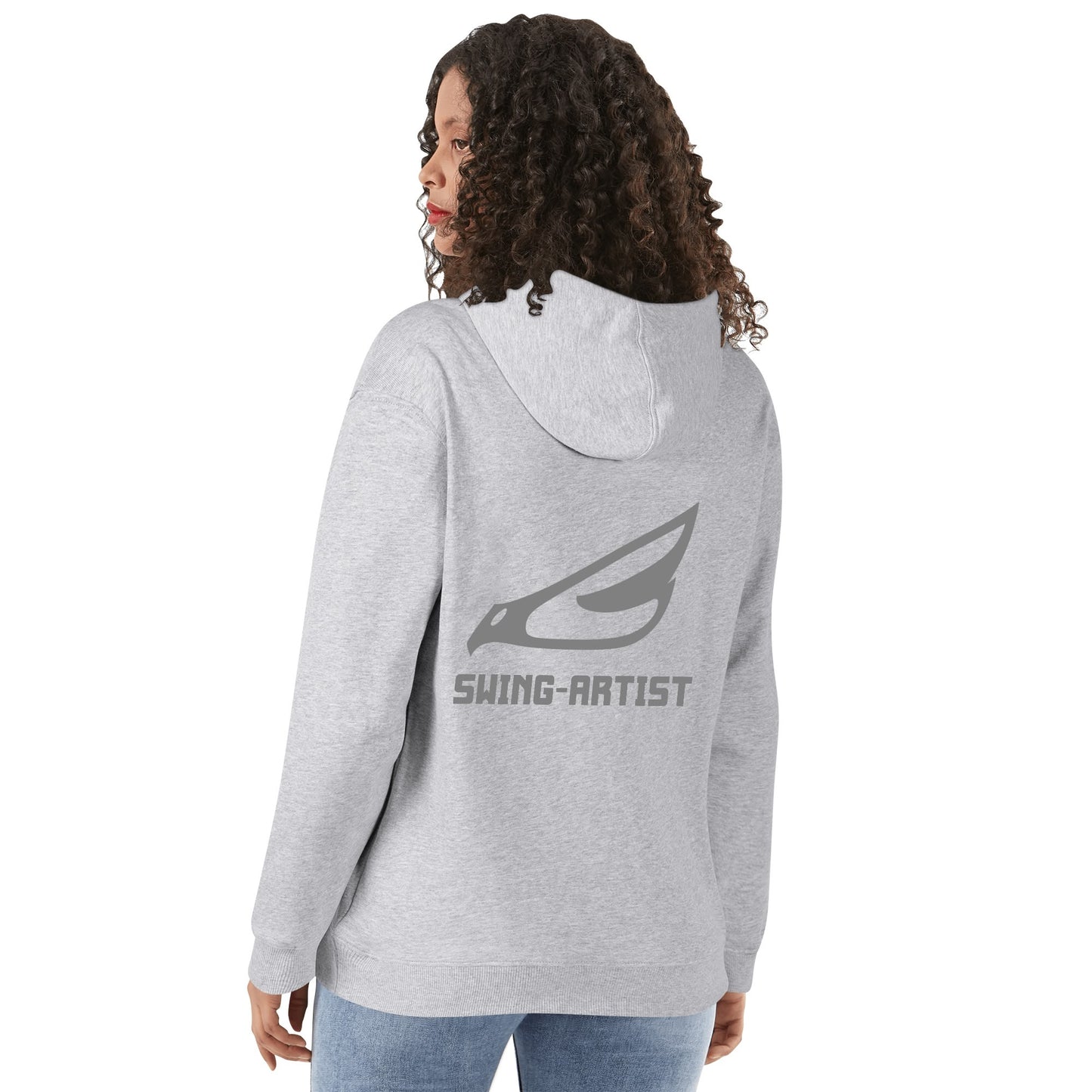 Unisex Front & Back Printing Cotton Hoodie