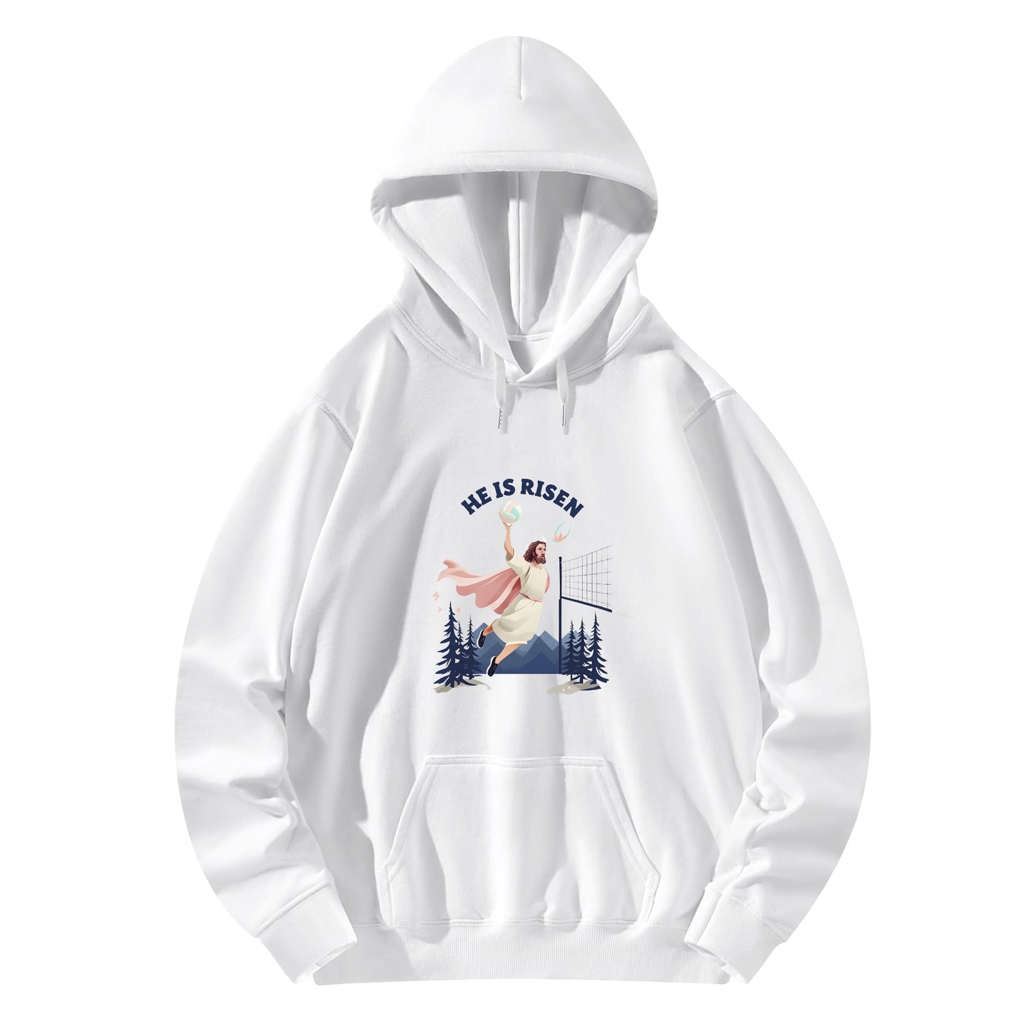 Unisex Front & Back Printing Cotton Hoodie