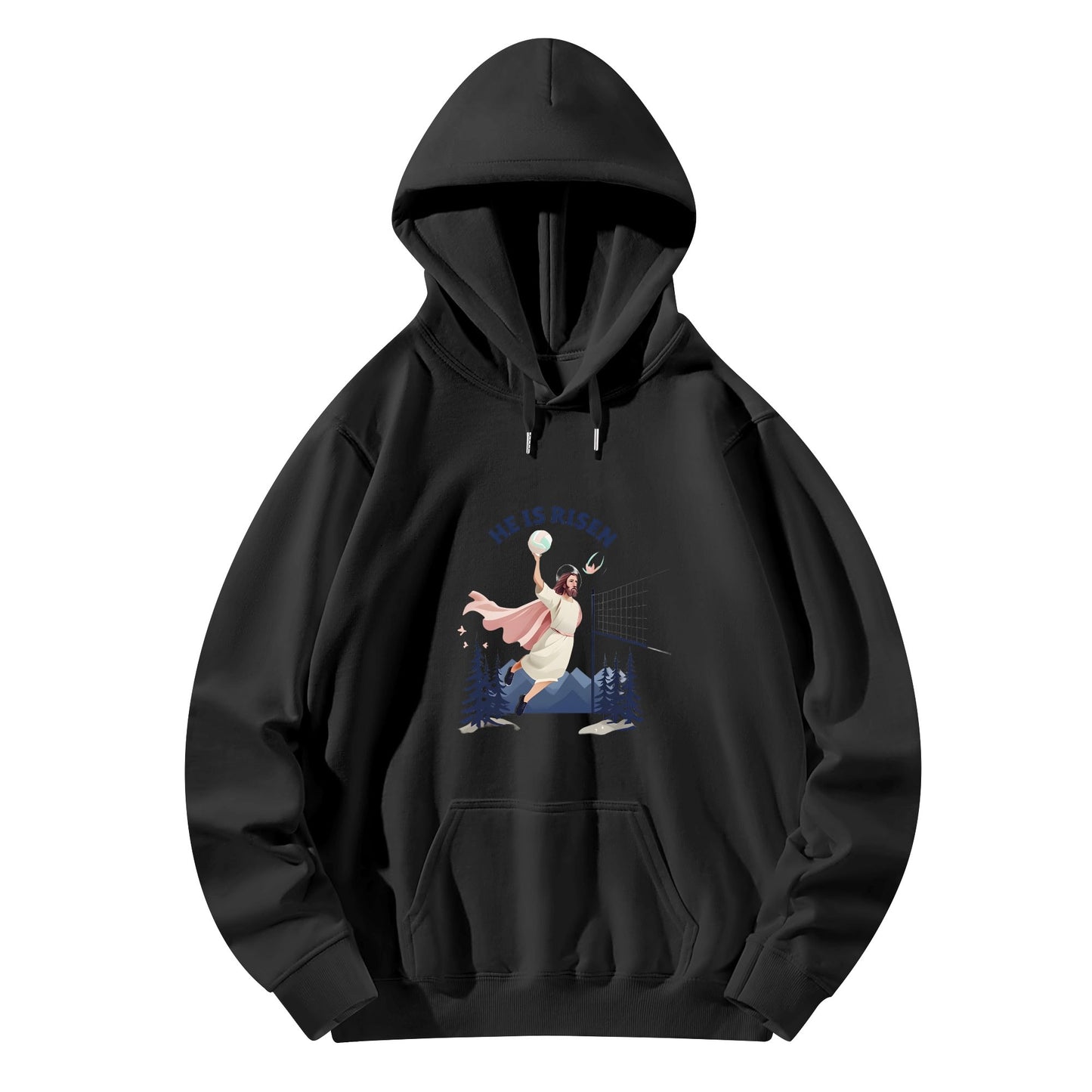 Unisex Front & Back Printing Cotton Hoodie