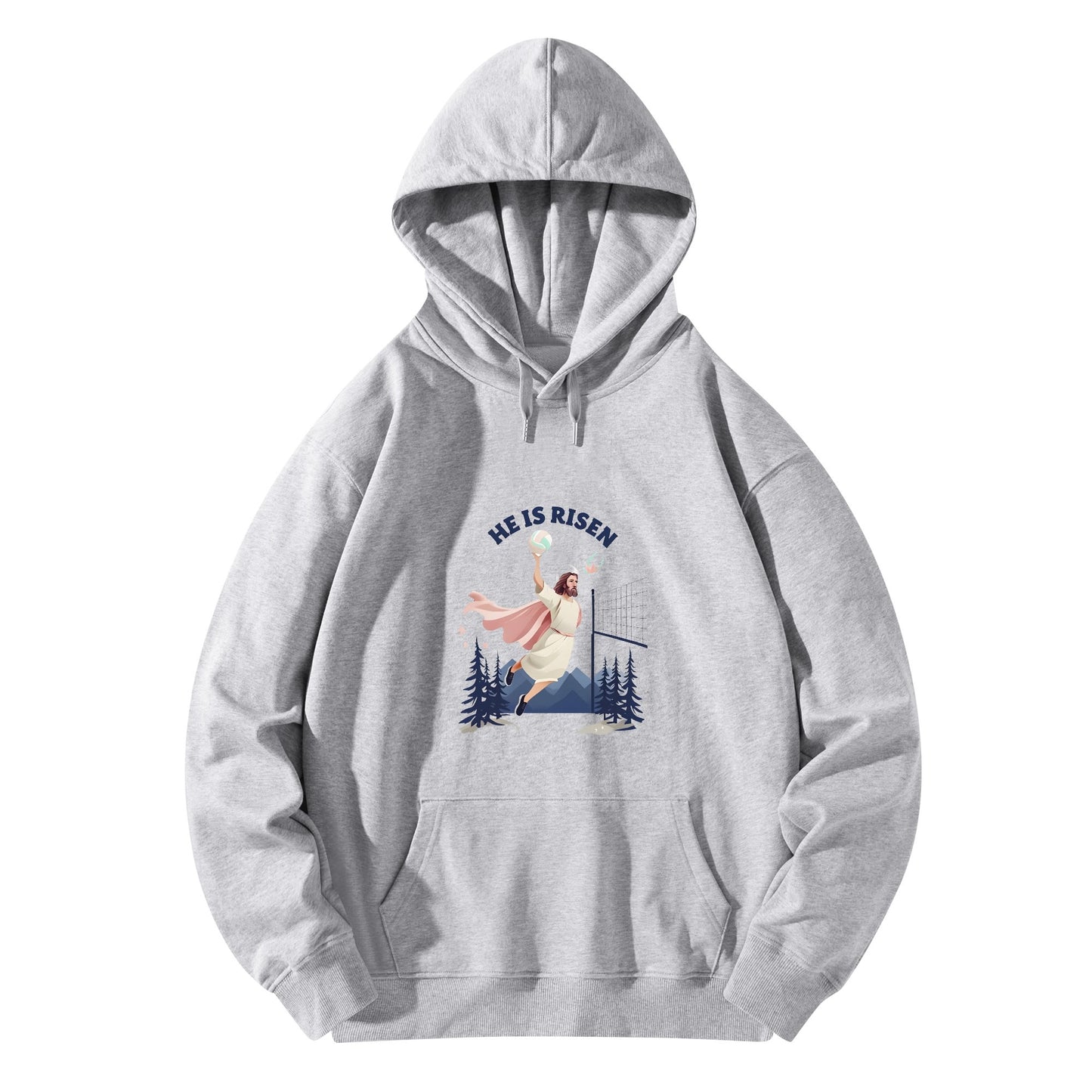 Unisex Front & Back Printing Cotton Hoodie