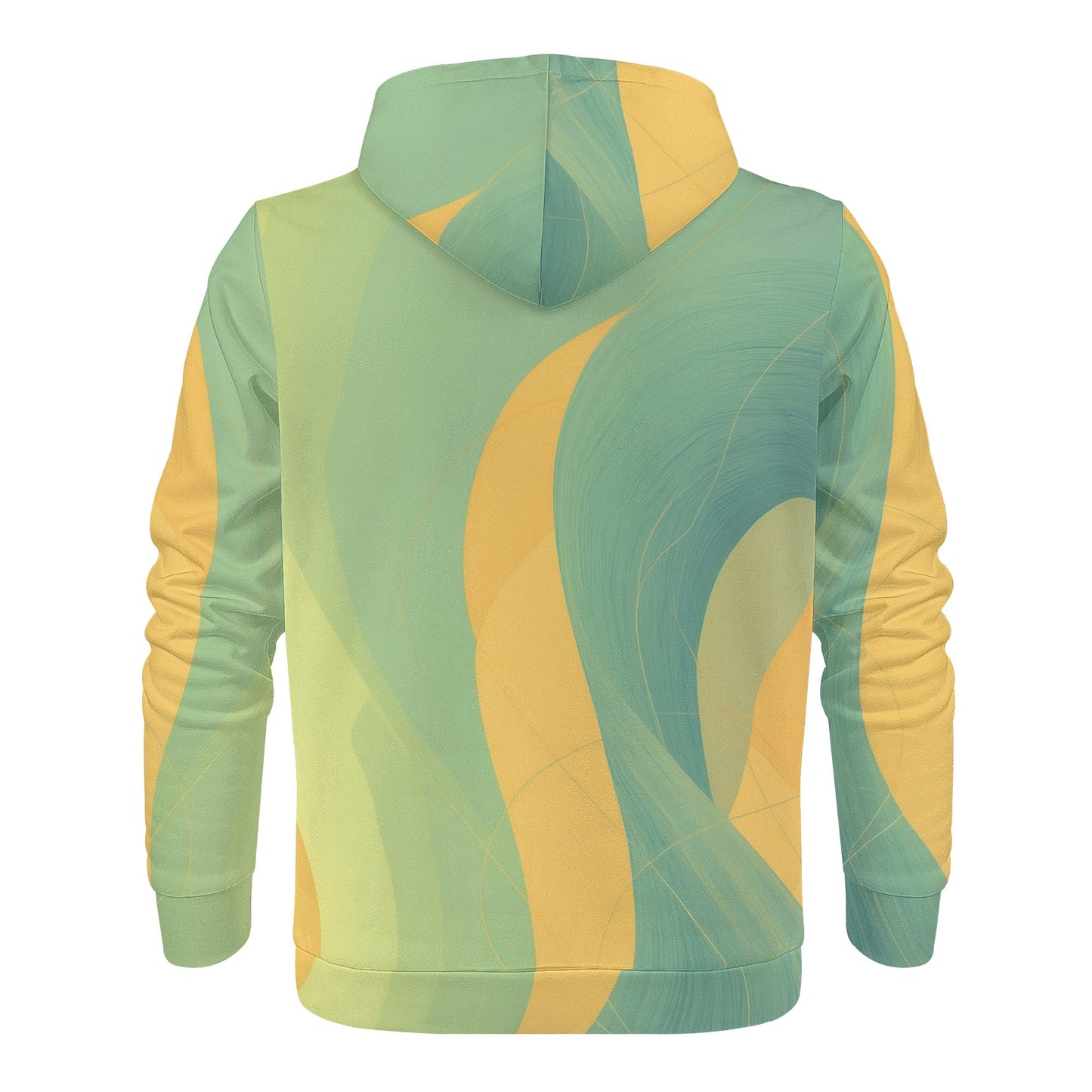 swing-artist yellow green leaves Hoodie