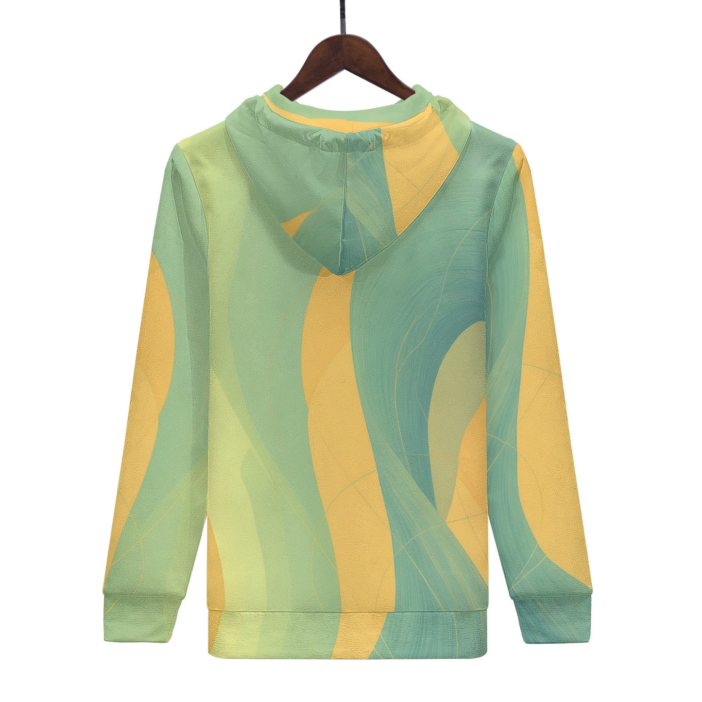 swing-artist yellow green leaves Hoodie