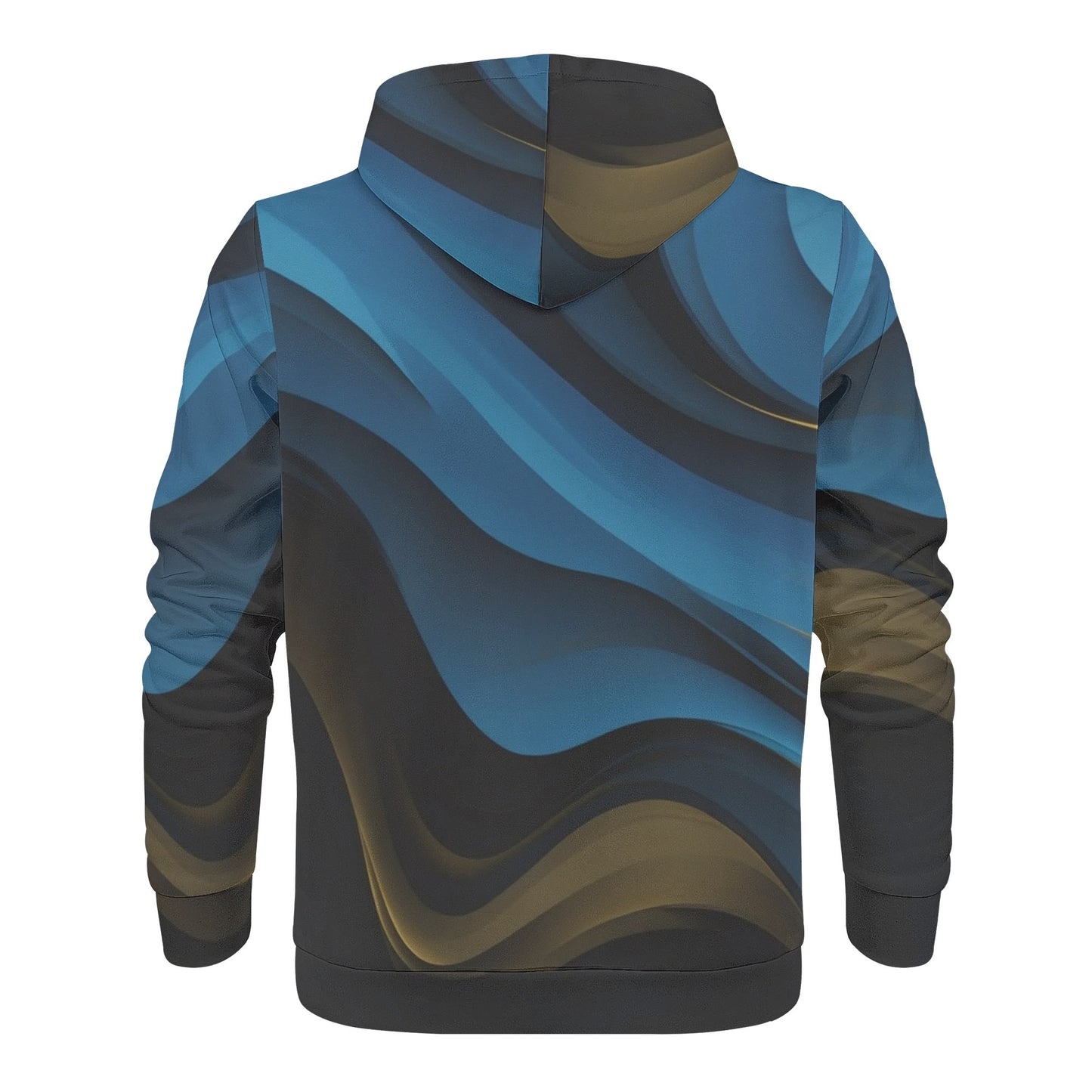 swing-artist blue mix yellow Hoodie