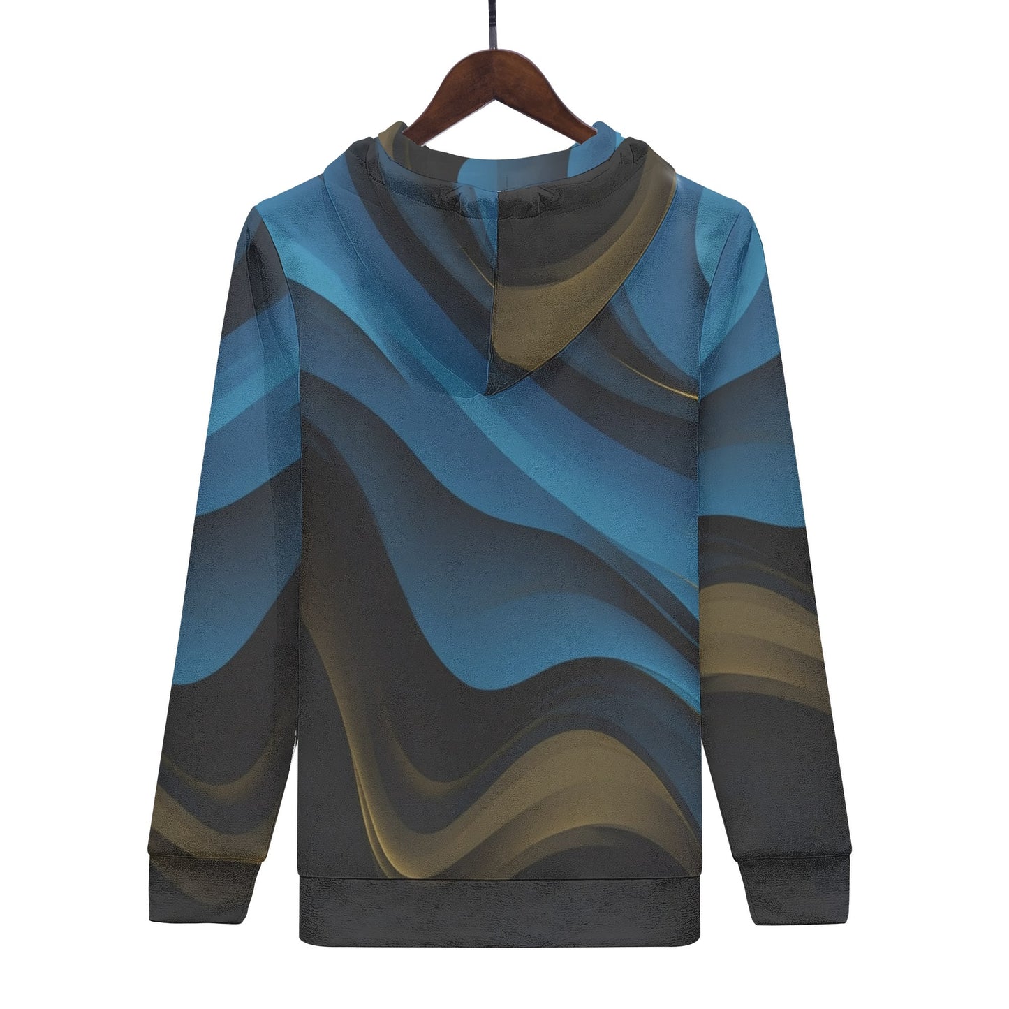 swing-artist blue mix yellow Hoodie