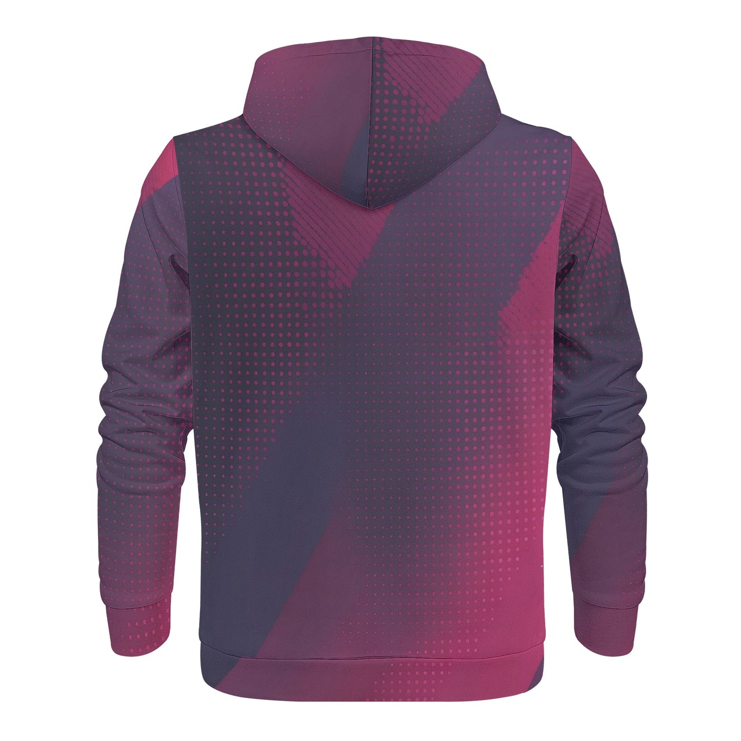 swing-artist purple dot in red Hoodie