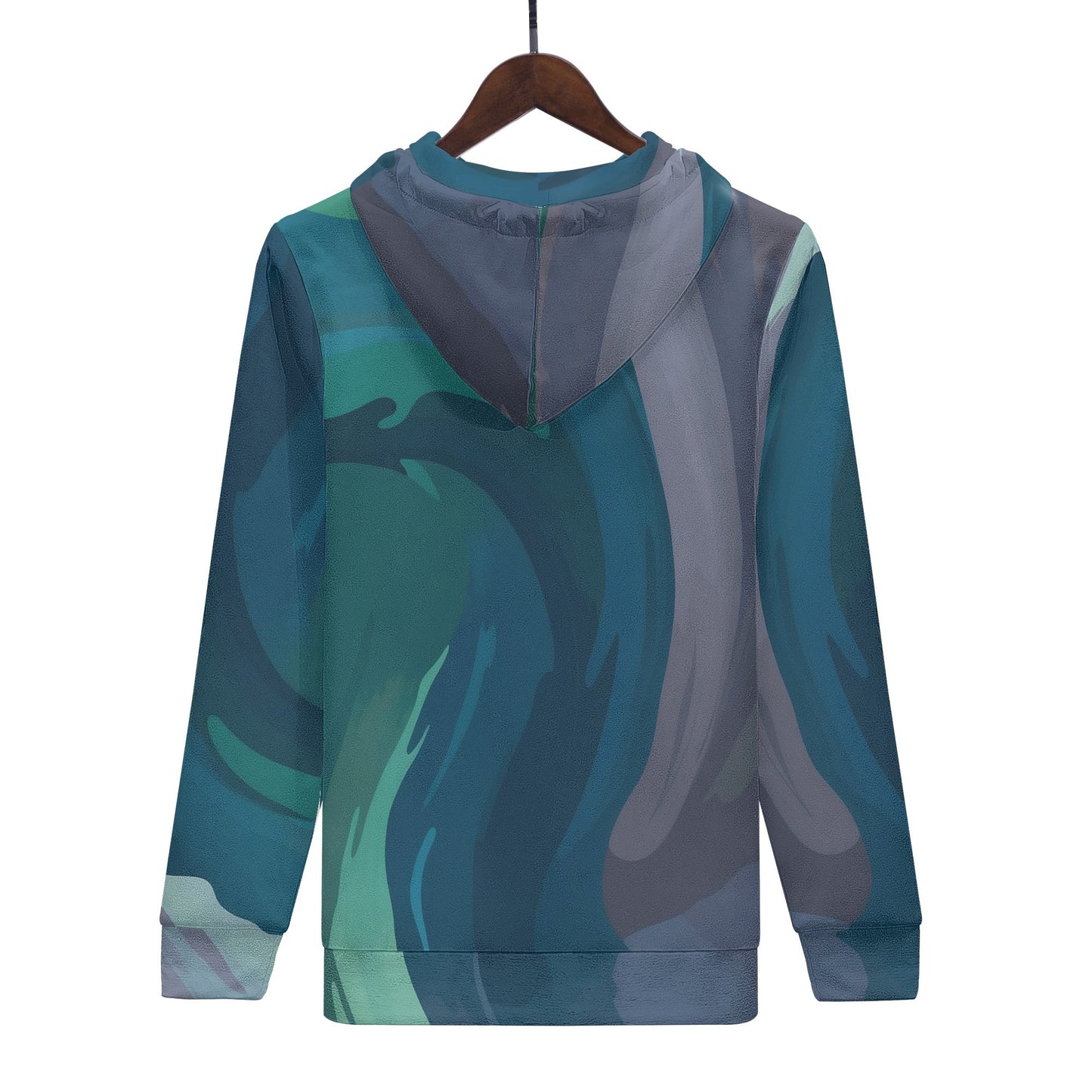 swing-artist greenish swirl Hoodie