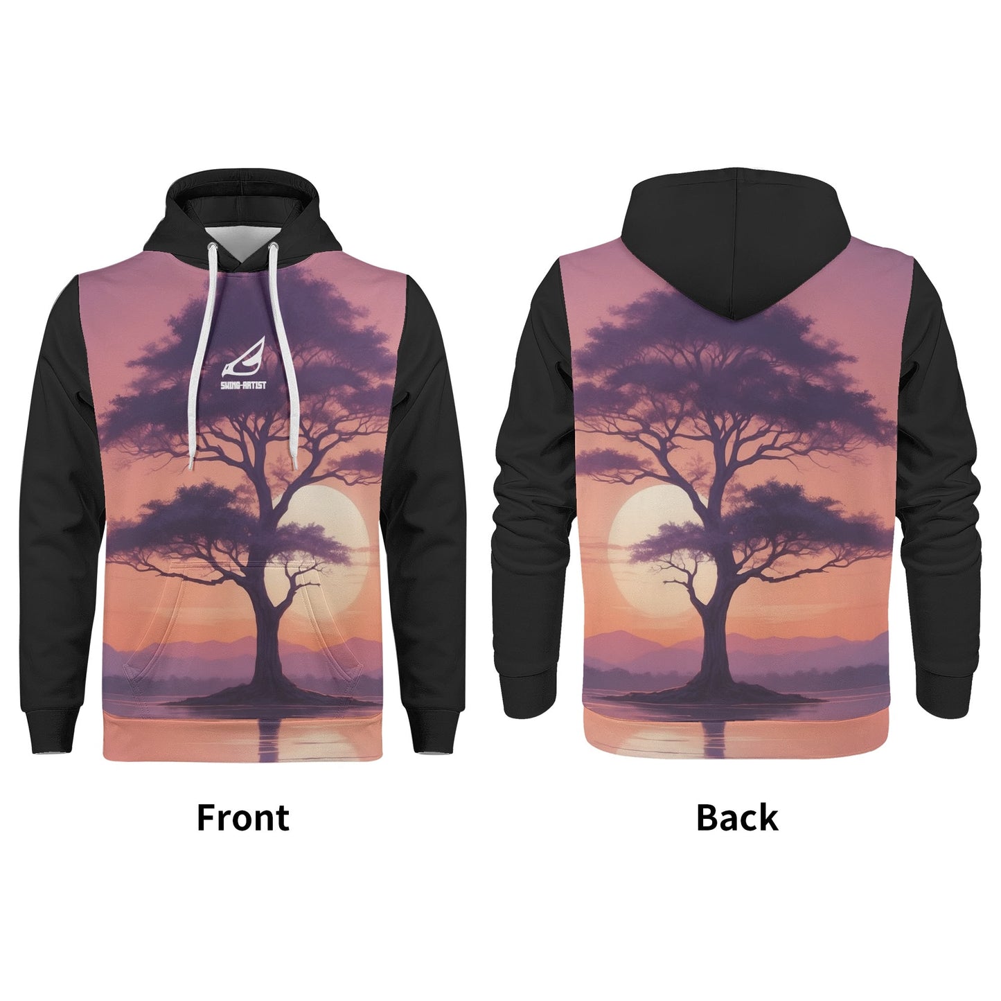 swing-artist Stunning Sunset Hoodie