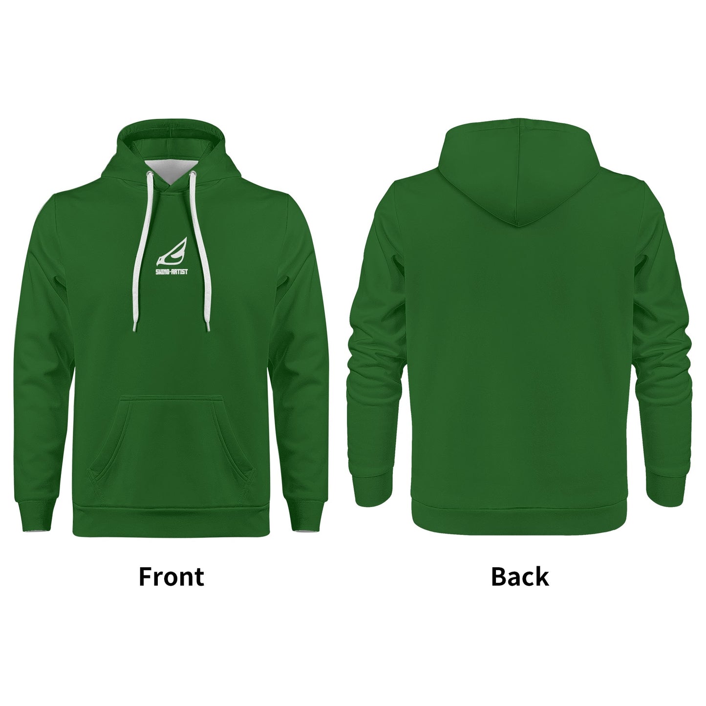 swing-artist pure green Hoodie