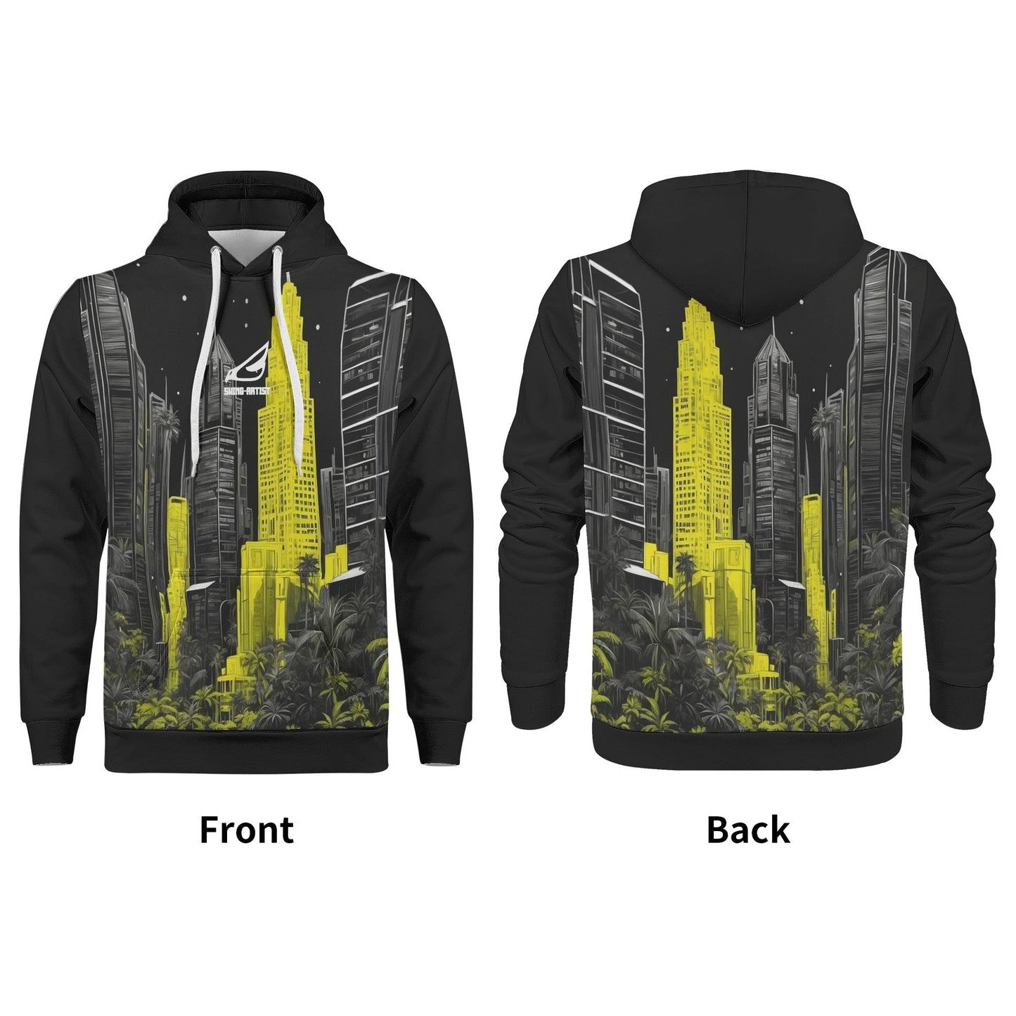 swing-artist skyhigh building Hoodie
