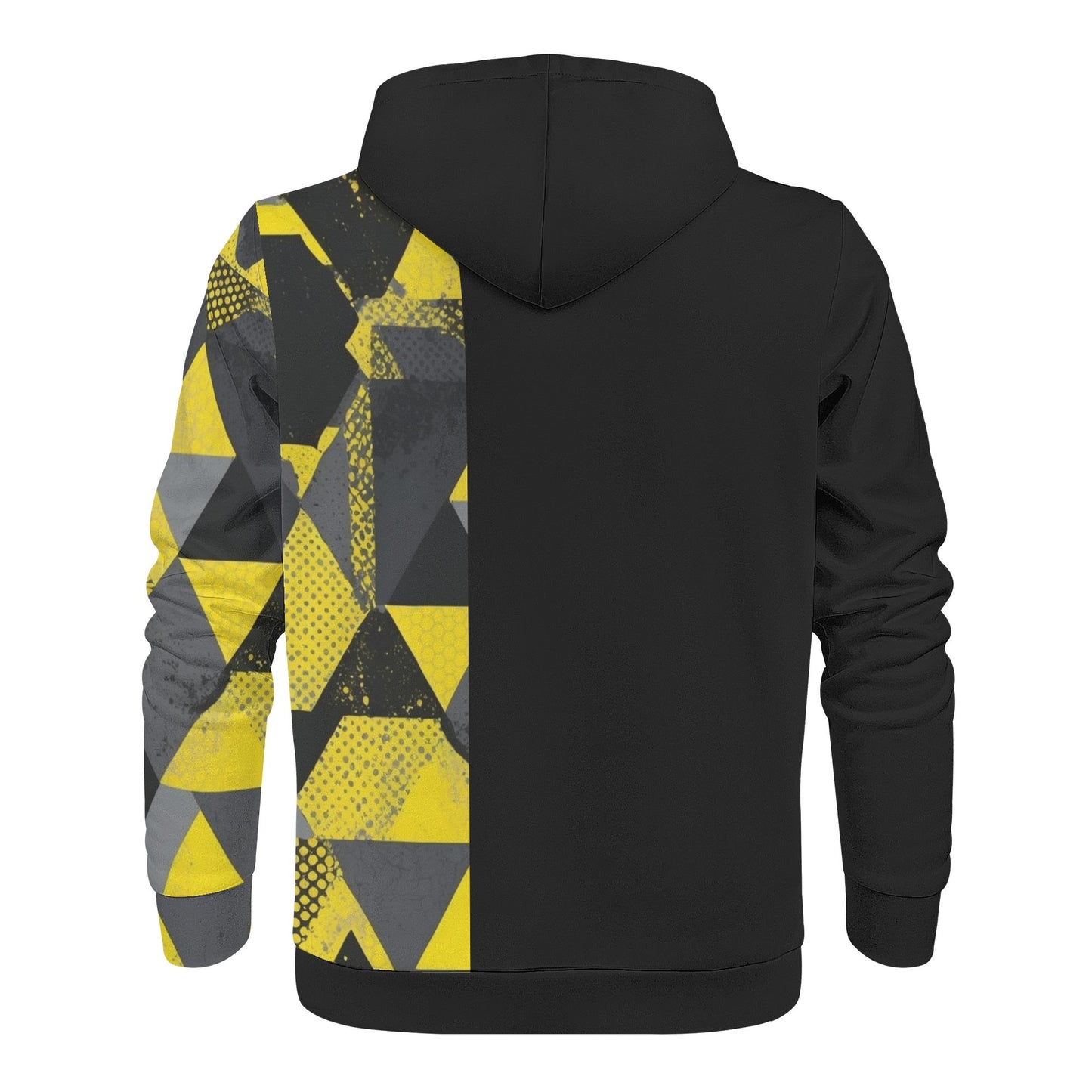 swing-artist geometric yellow Hoodie