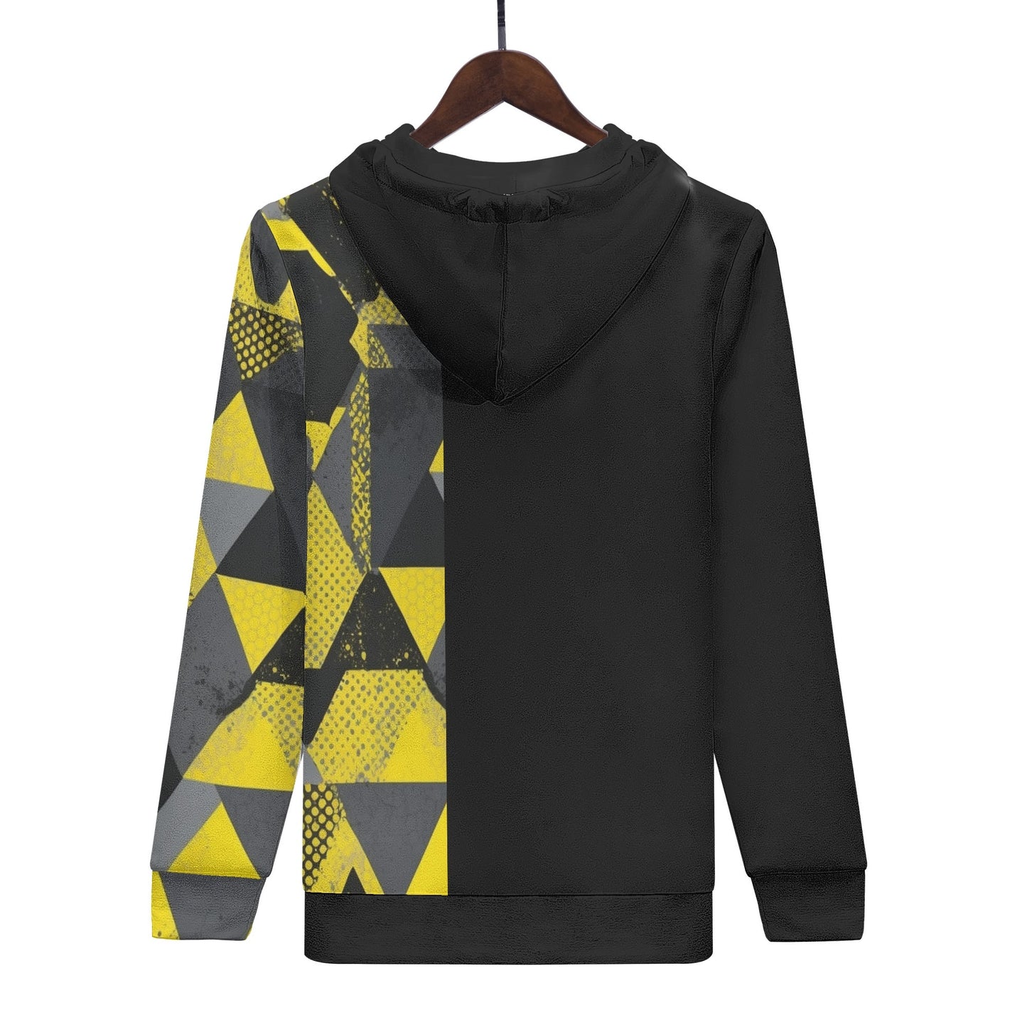 swing-artist geometric yellow Hoodie