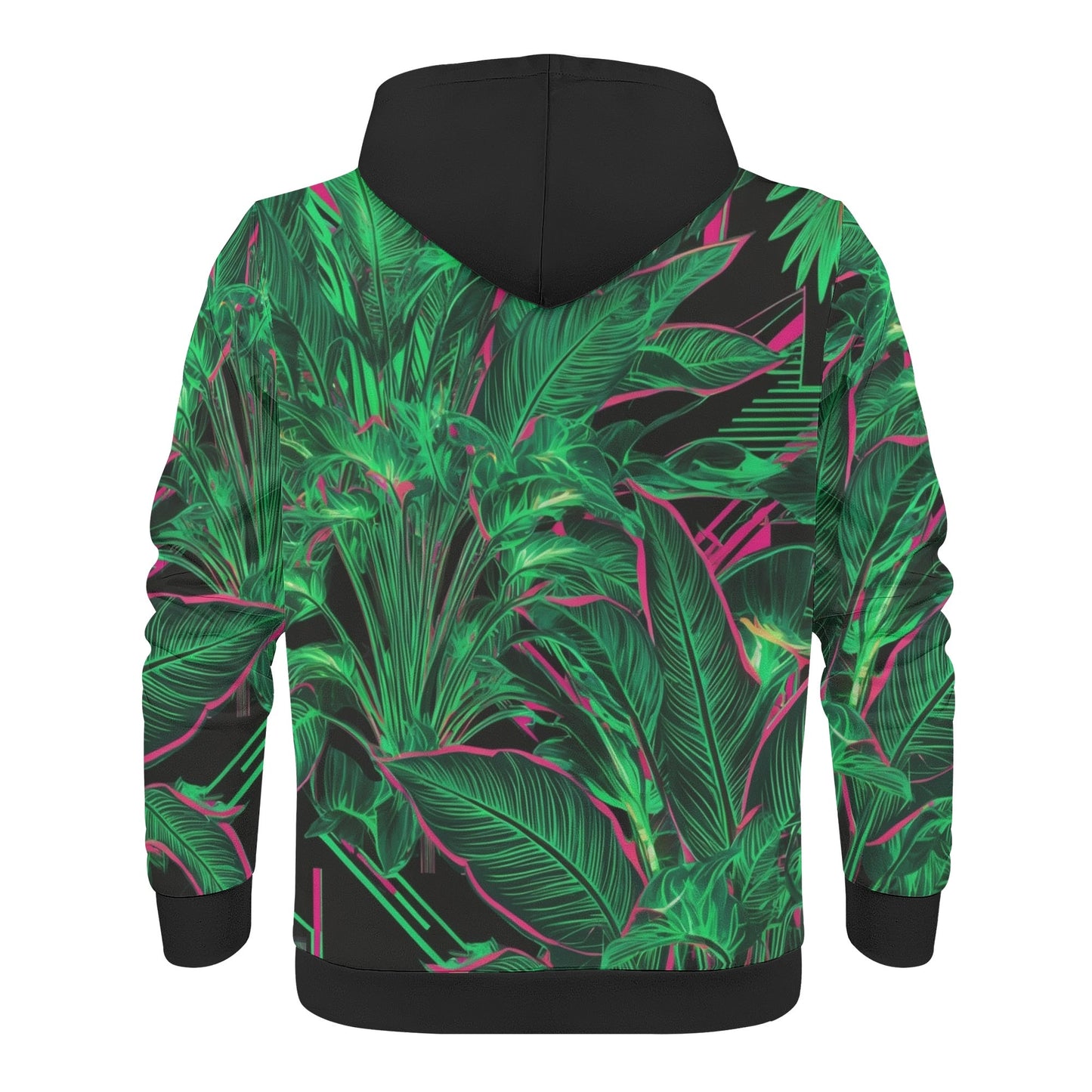 swing-artist leaves with pink Hoodie