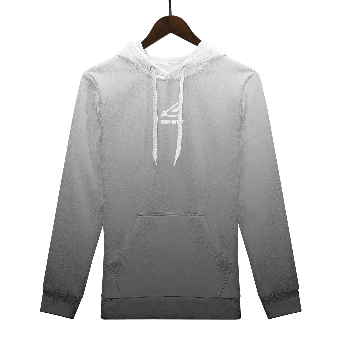 swing-artist white gradient Hoodie
