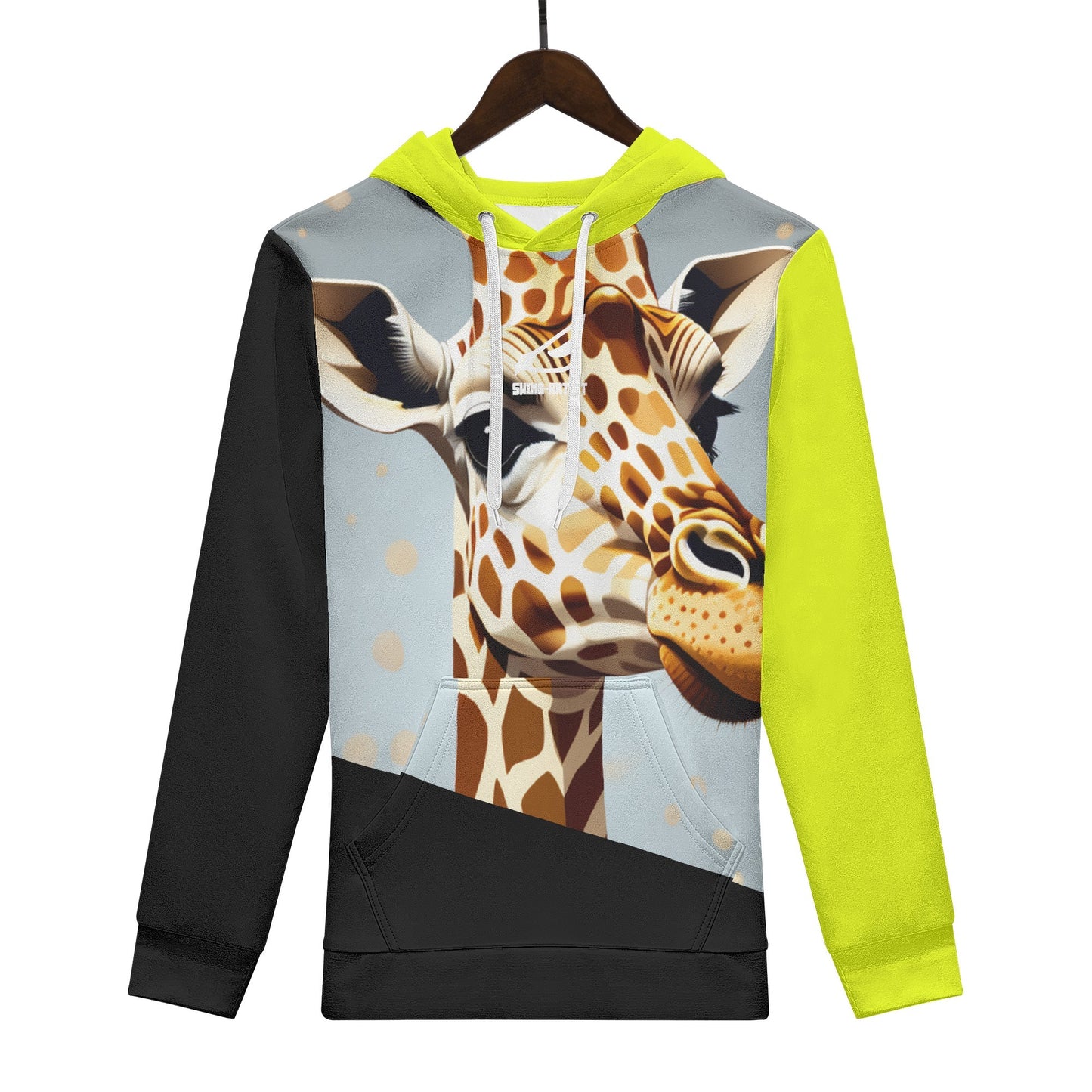 Swing-Artist Bling Bling Giraffe Hoodies