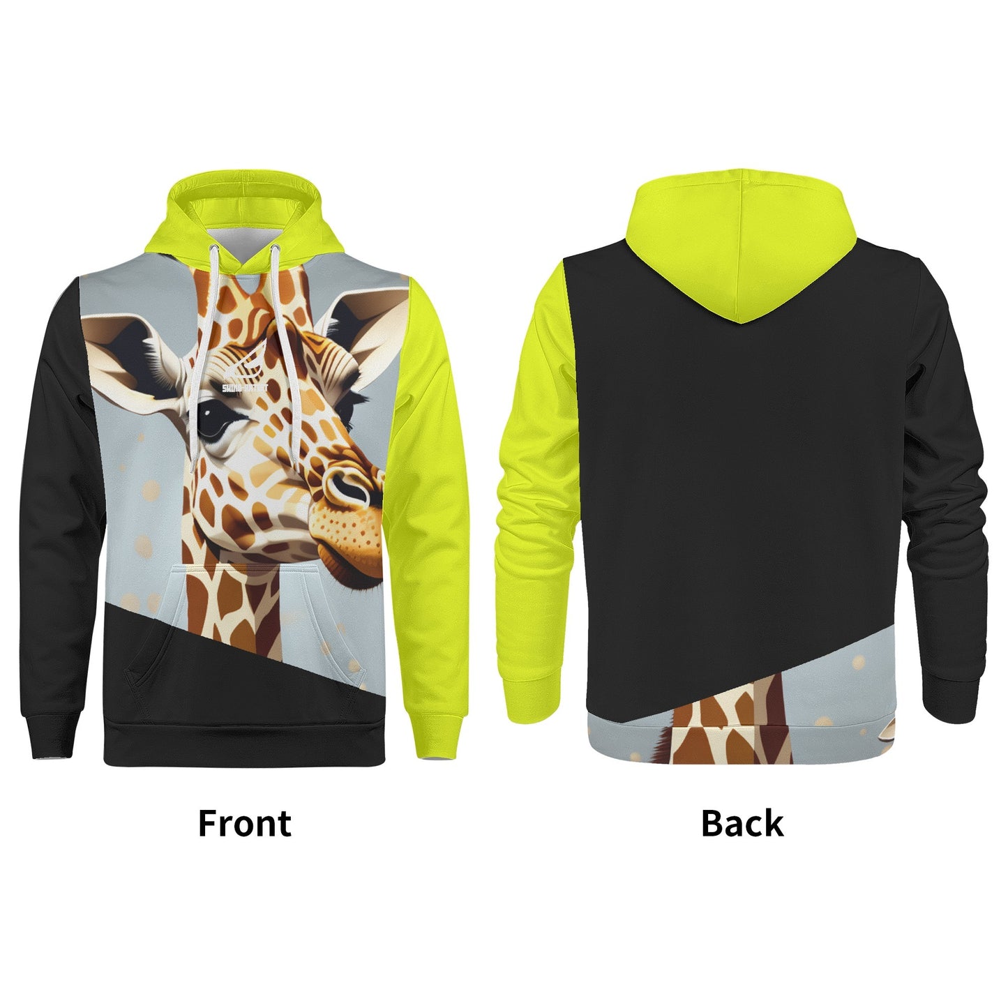Swing-Artist Bling Bling Giraffe Hoodies