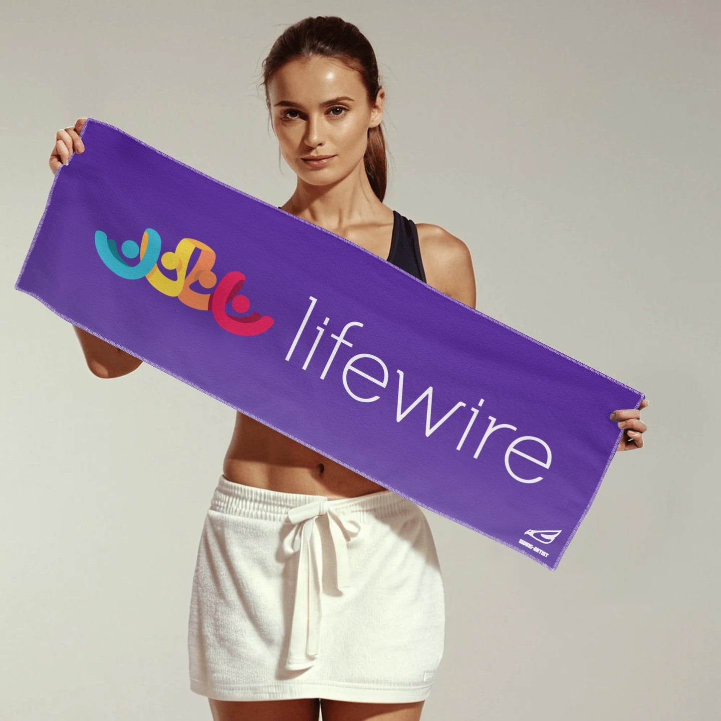 傲創 . Lifewire《護·聯網》慈善排球賽慈善紀念毛巾