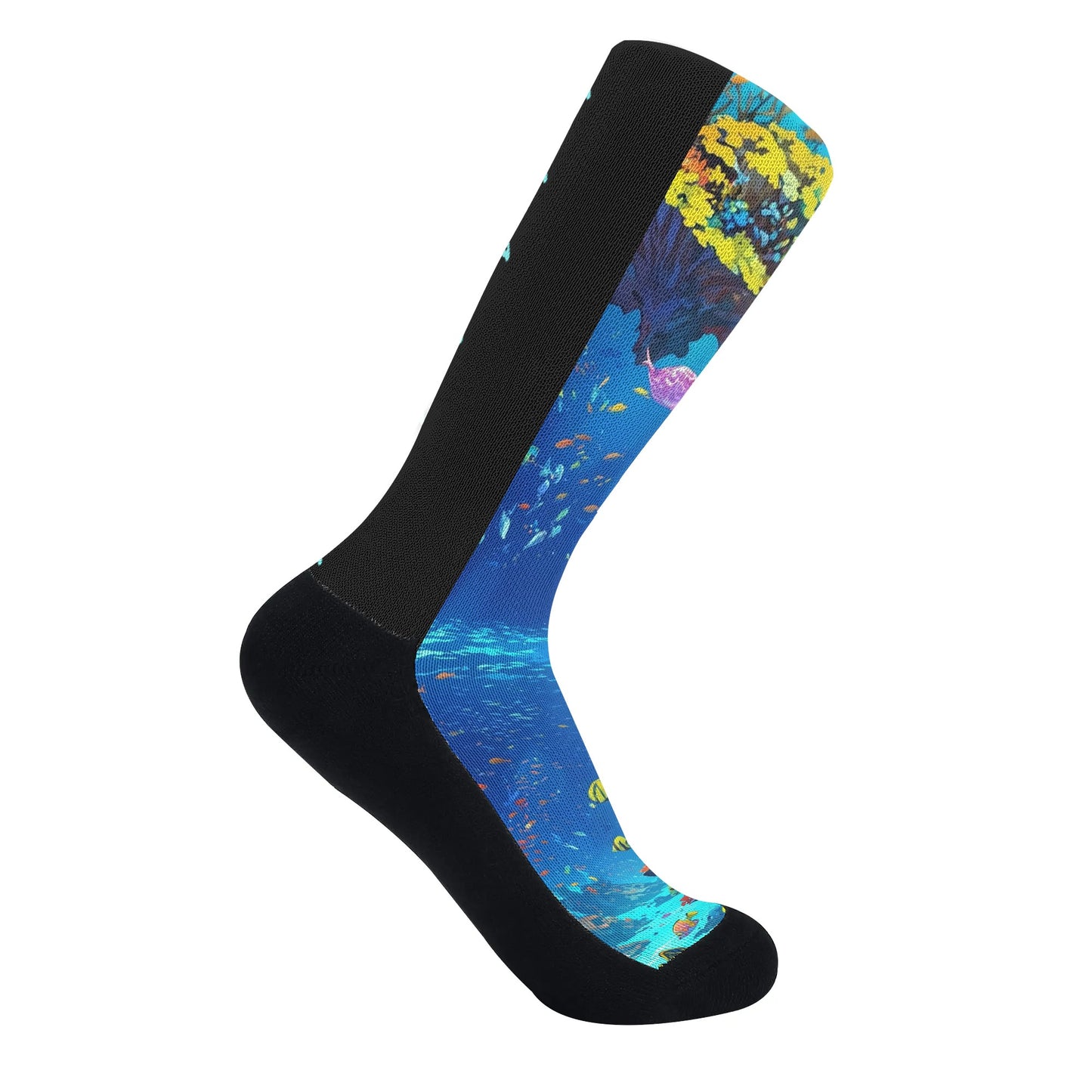 Socks, Serene Seascapes