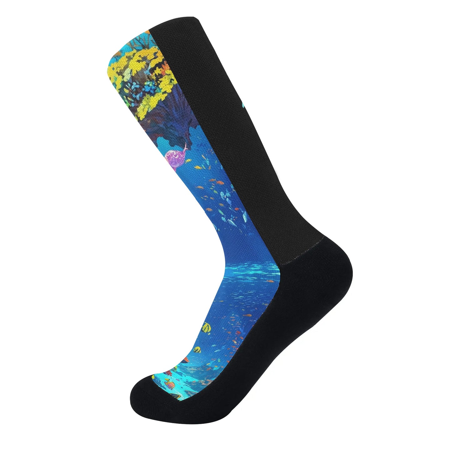 Socks, Serene Seascapes
