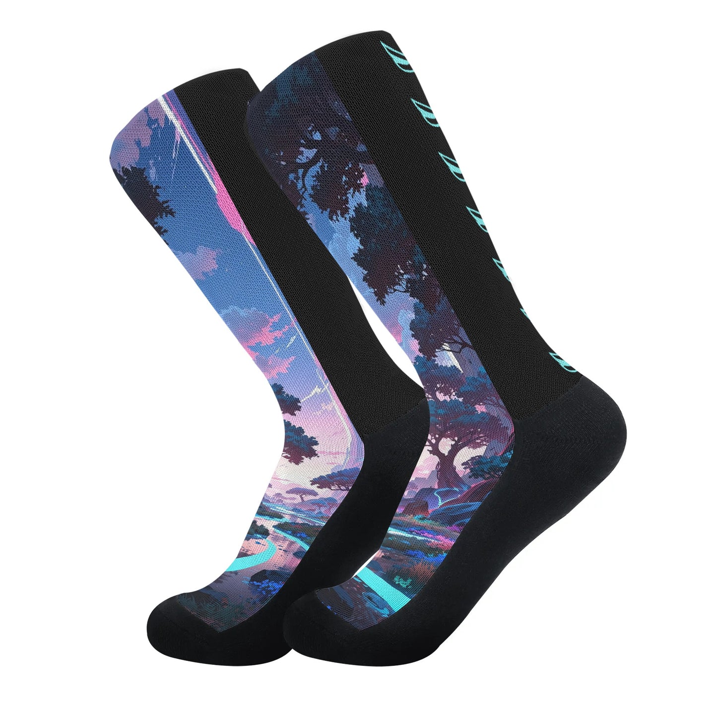 Socks, Radiant Clouds and Rivers