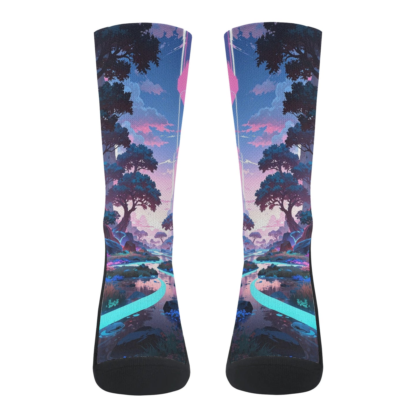 Socks, Radiant Clouds and Rivers