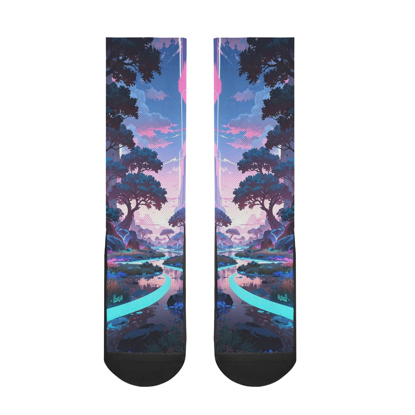 Socks, Radiant Clouds and Rivers