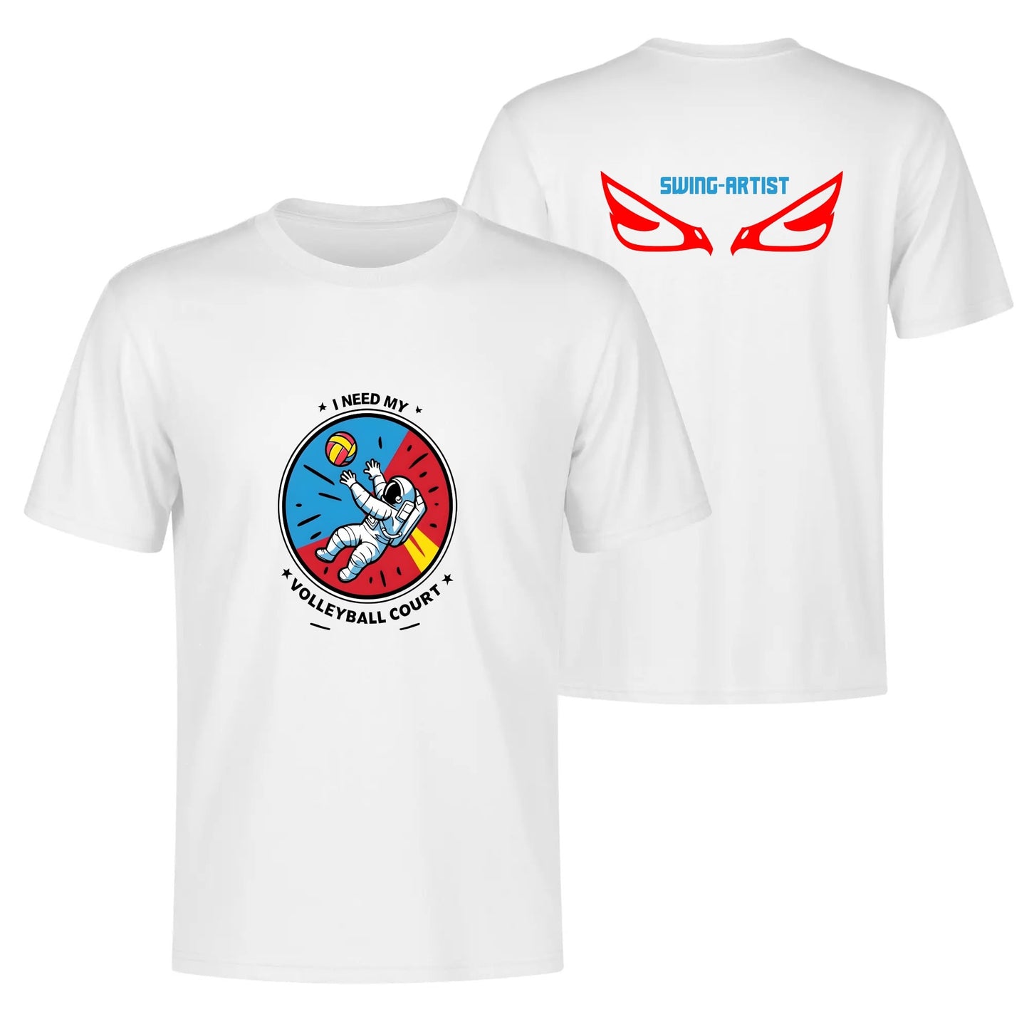 Swing-artist, I need my volleyball court Volleyball T Shirt