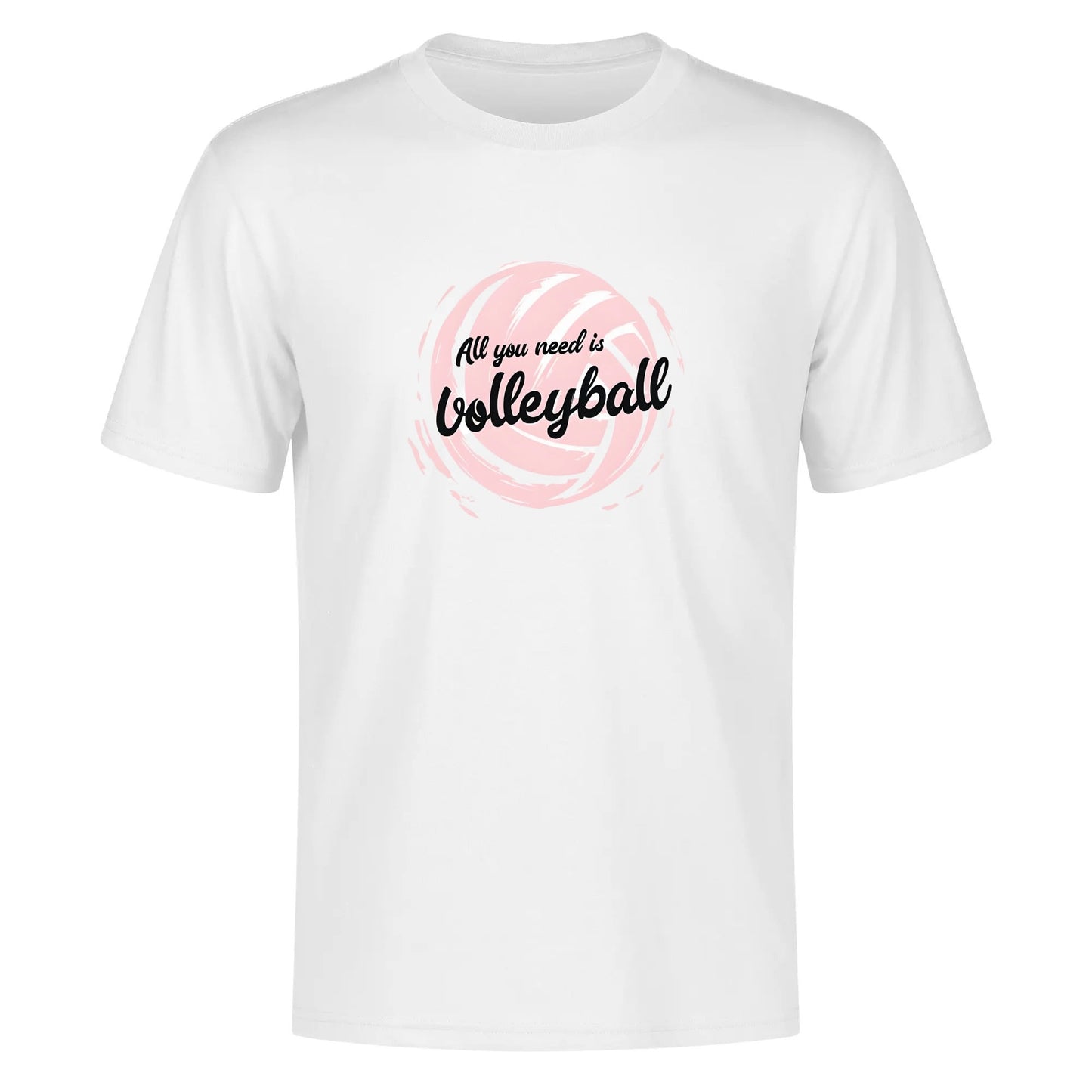 Swing Artist Volleyball Love T-Shirt: Unisex Comfortable Fit for Players & Fans