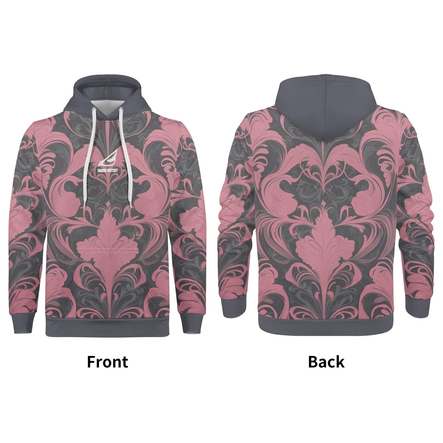 swing-artist paisley in pink Hoodie
