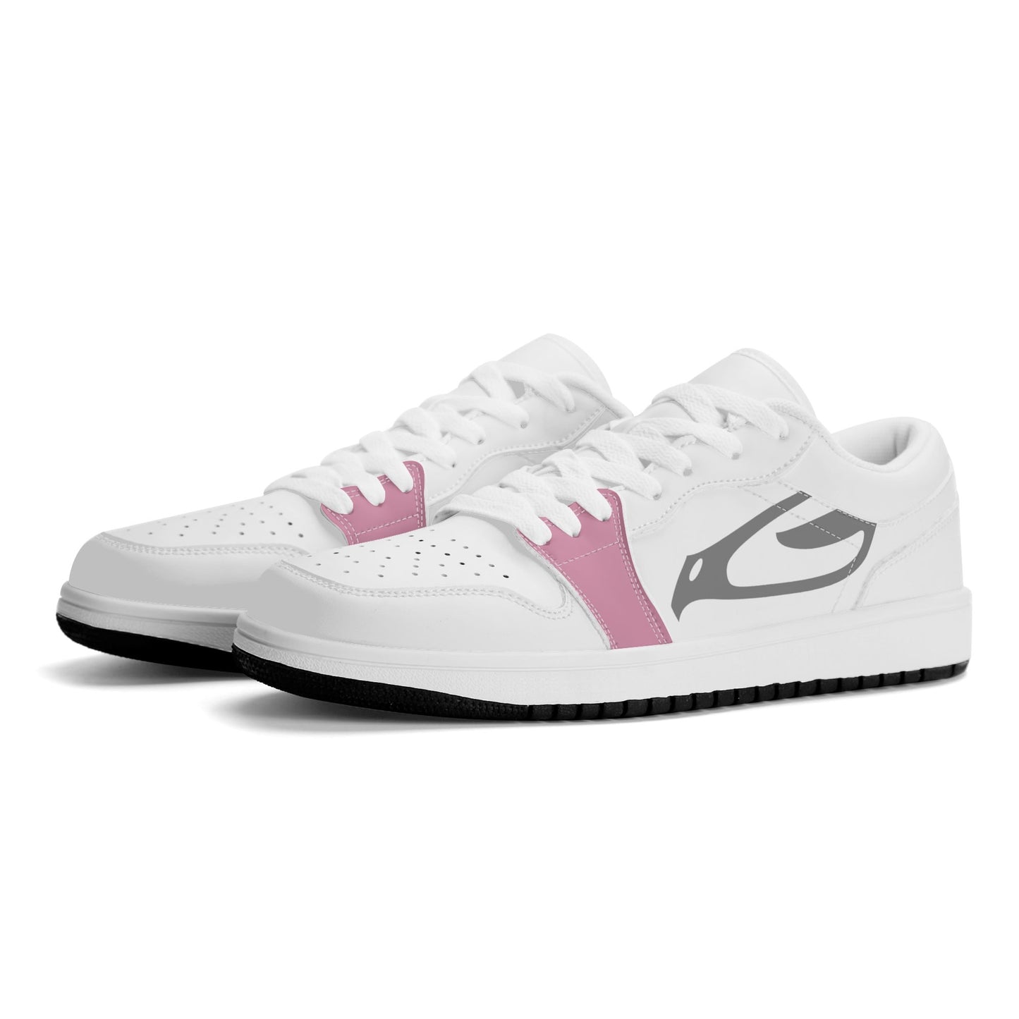 Sneaker, good swing pink in white