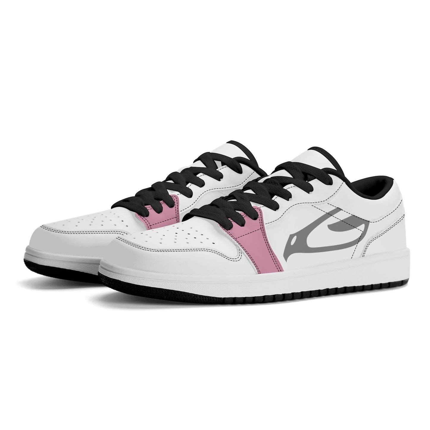 Sneaker, good swing pink in white