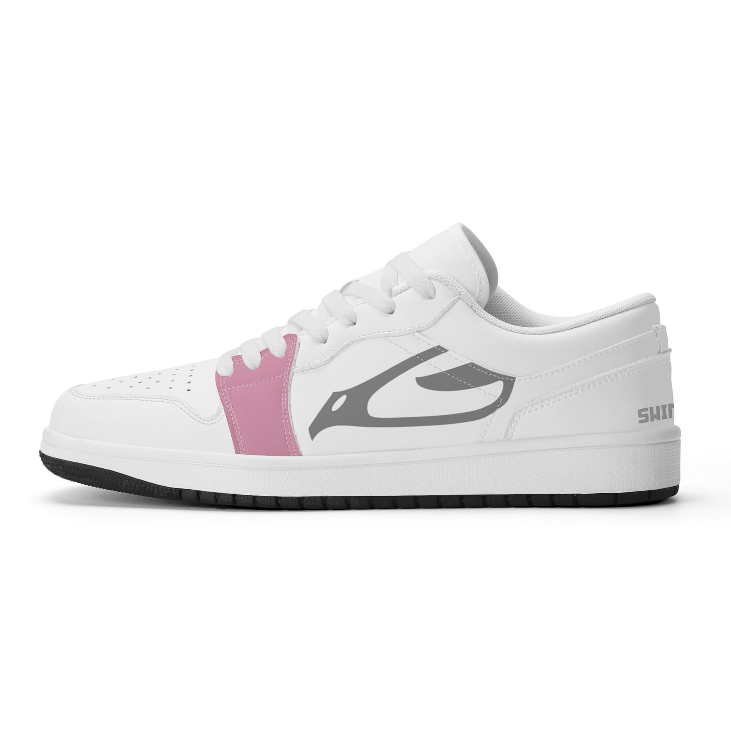 Sneaker, good swing pink in white