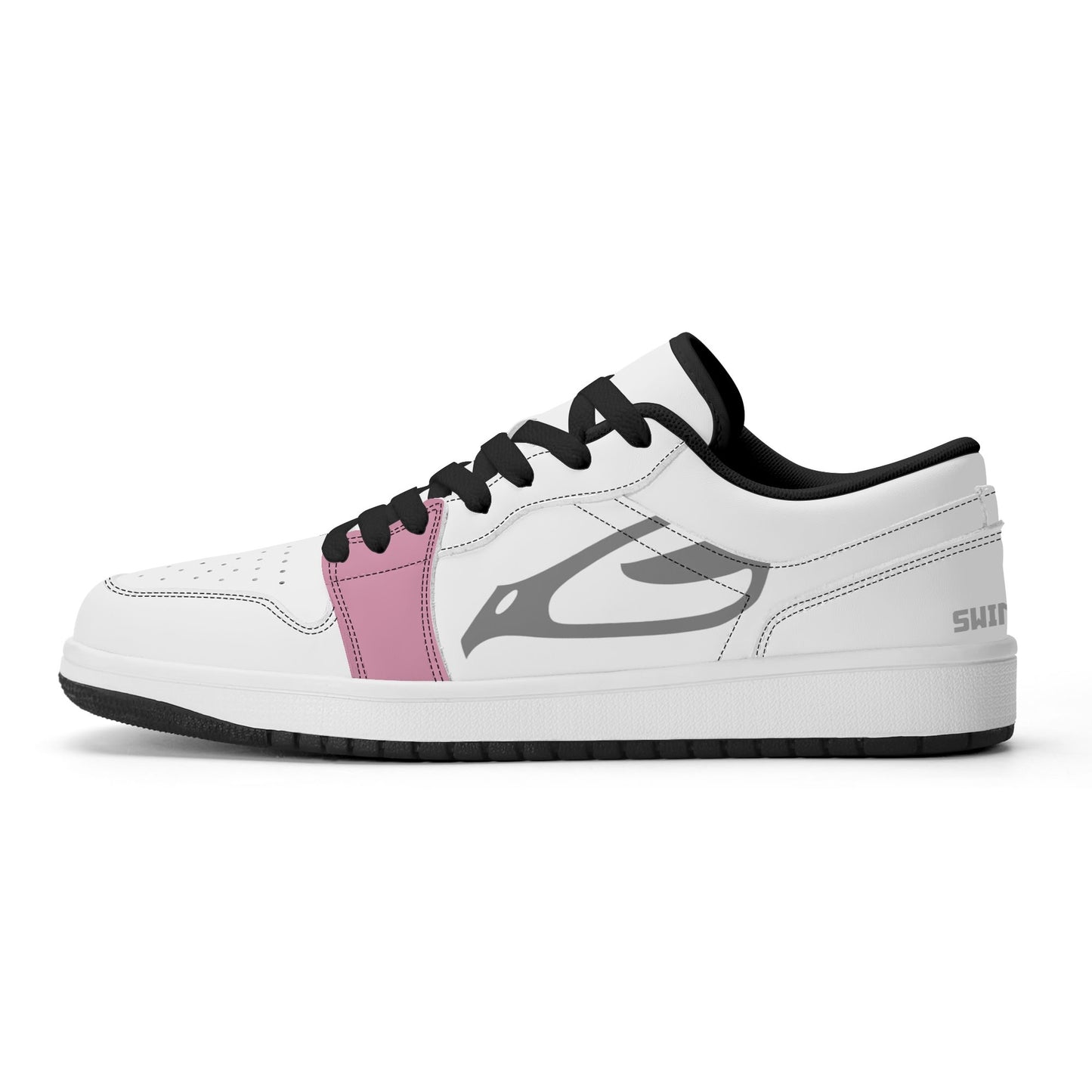 Sneaker, good swing pink in white