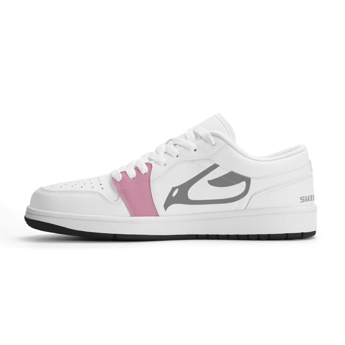 Sneaker, good swing pink in white