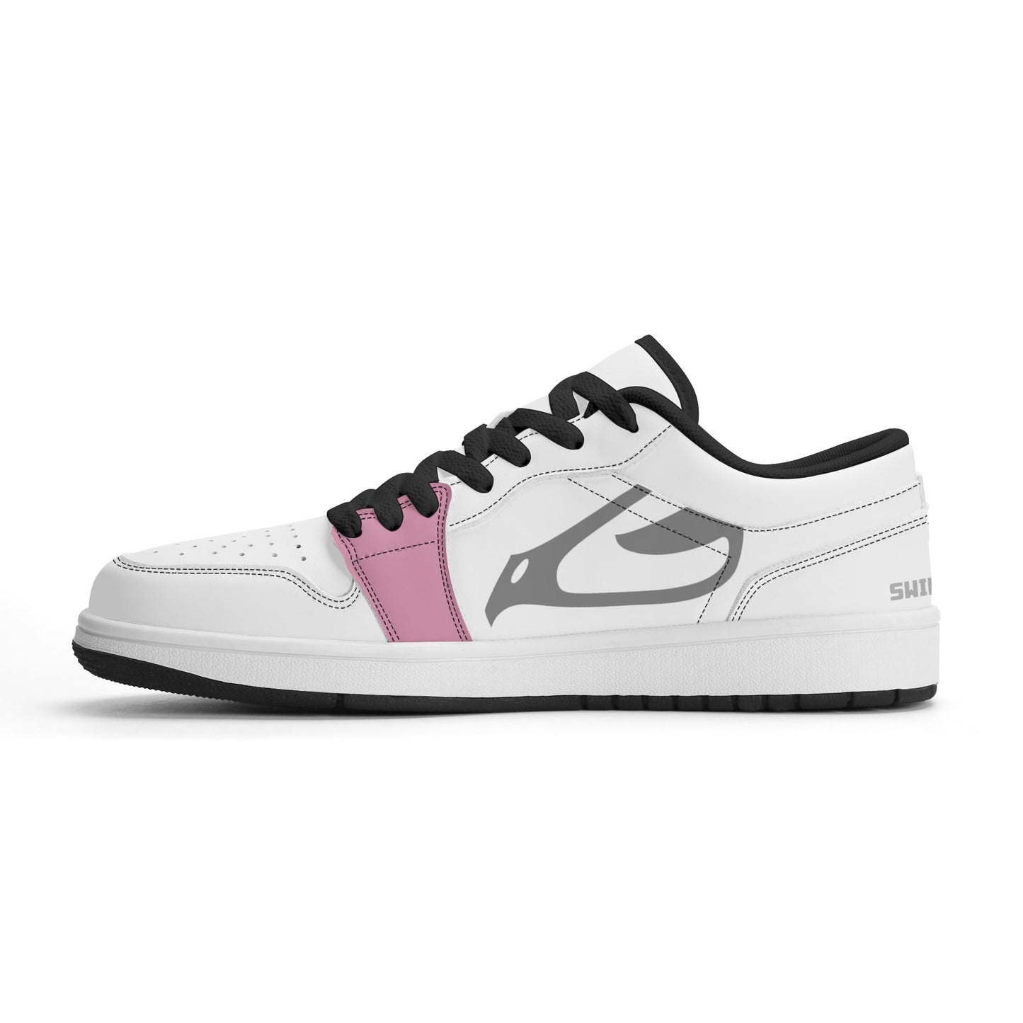Sneaker, good swing pink in white