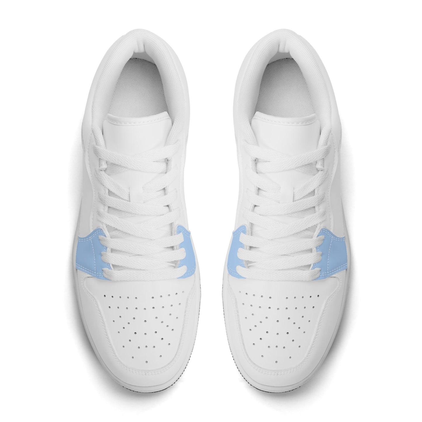 Sneaker, good swing sky-blue in white