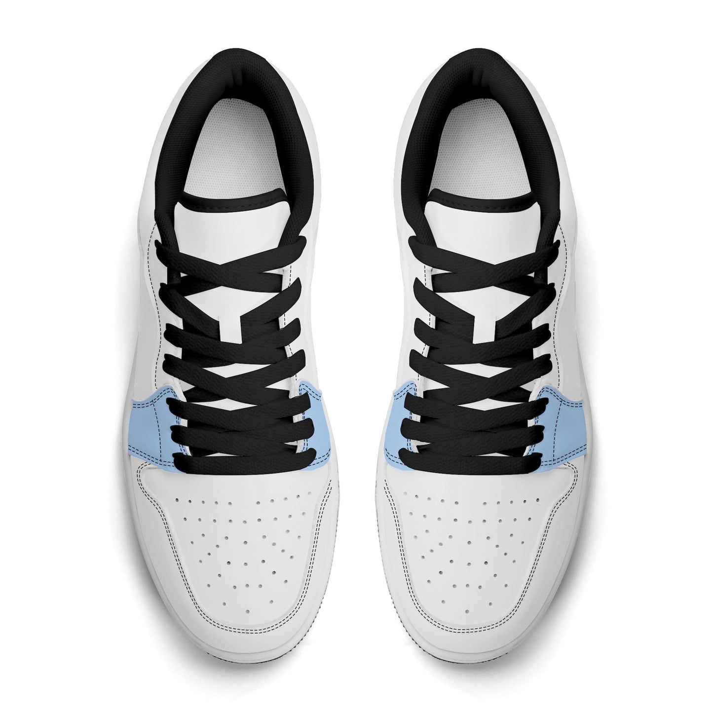 Sneaker, good swing sky-blue in white
