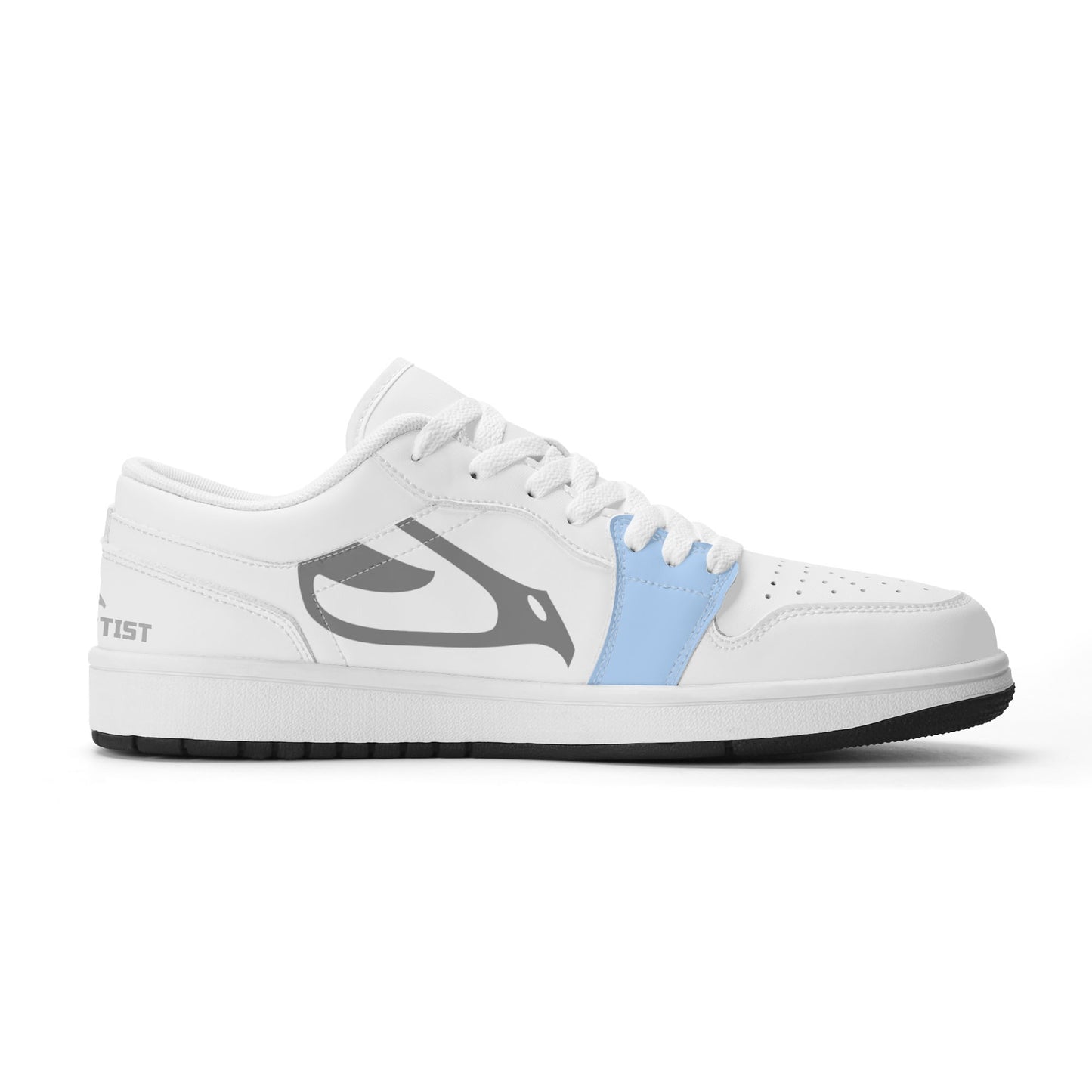 Sneaker, good swing sky-blue in white
