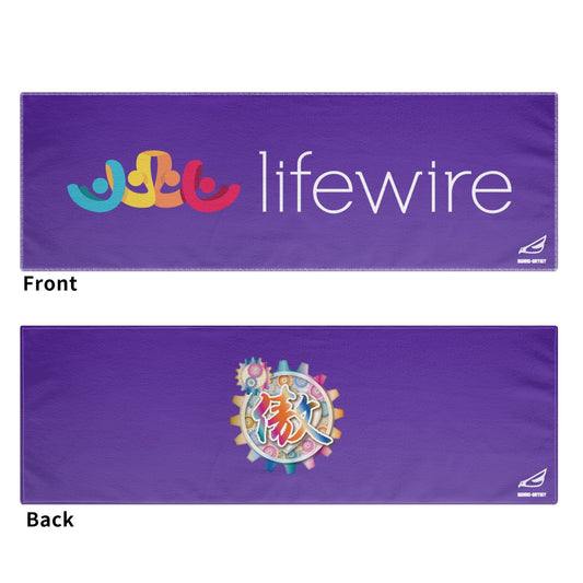 傲創 . Lifewire《護·聯網》慈善排球賽慈善紀念毛巾